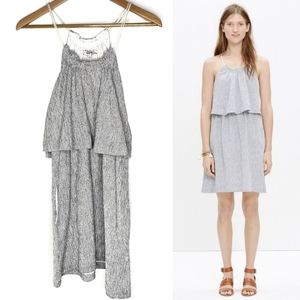 Madewell Dreamdrift Overlay Striped Dress A18